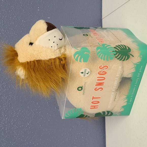 Aroma Home "Lion" Stuffed Animal Microwaveable/Washable Cuddle Aroma Pillow NWT - Picture 2 of 12
